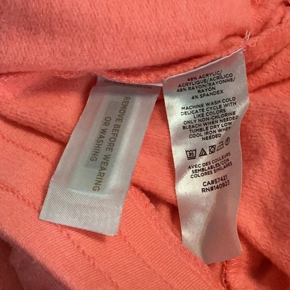 Lou & Grey for LOFT Terry Shorts Size XS Pink - Picture 4 of 4